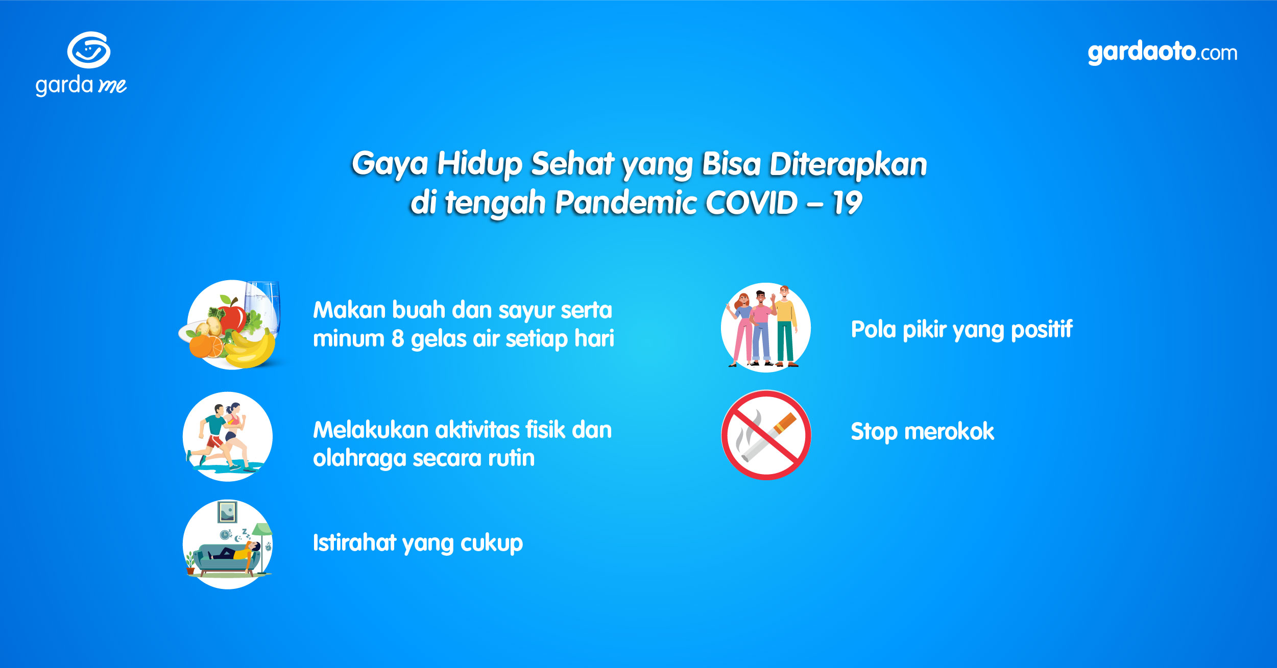 Gaya Hidup Sehat Yang Bisa Diterapkan Di Tengah Pandemic Covid 19 Asuransi Lengkap Premi Murah Dan Terjangkau