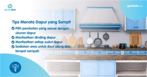 Tips Menata Dapur yang Sempit