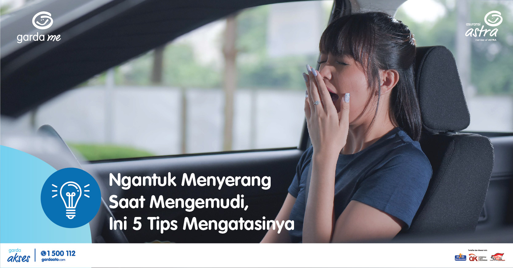 Ngantuk Menyerang saat Mengemudi, Ini 5 Tips Mengatasinya