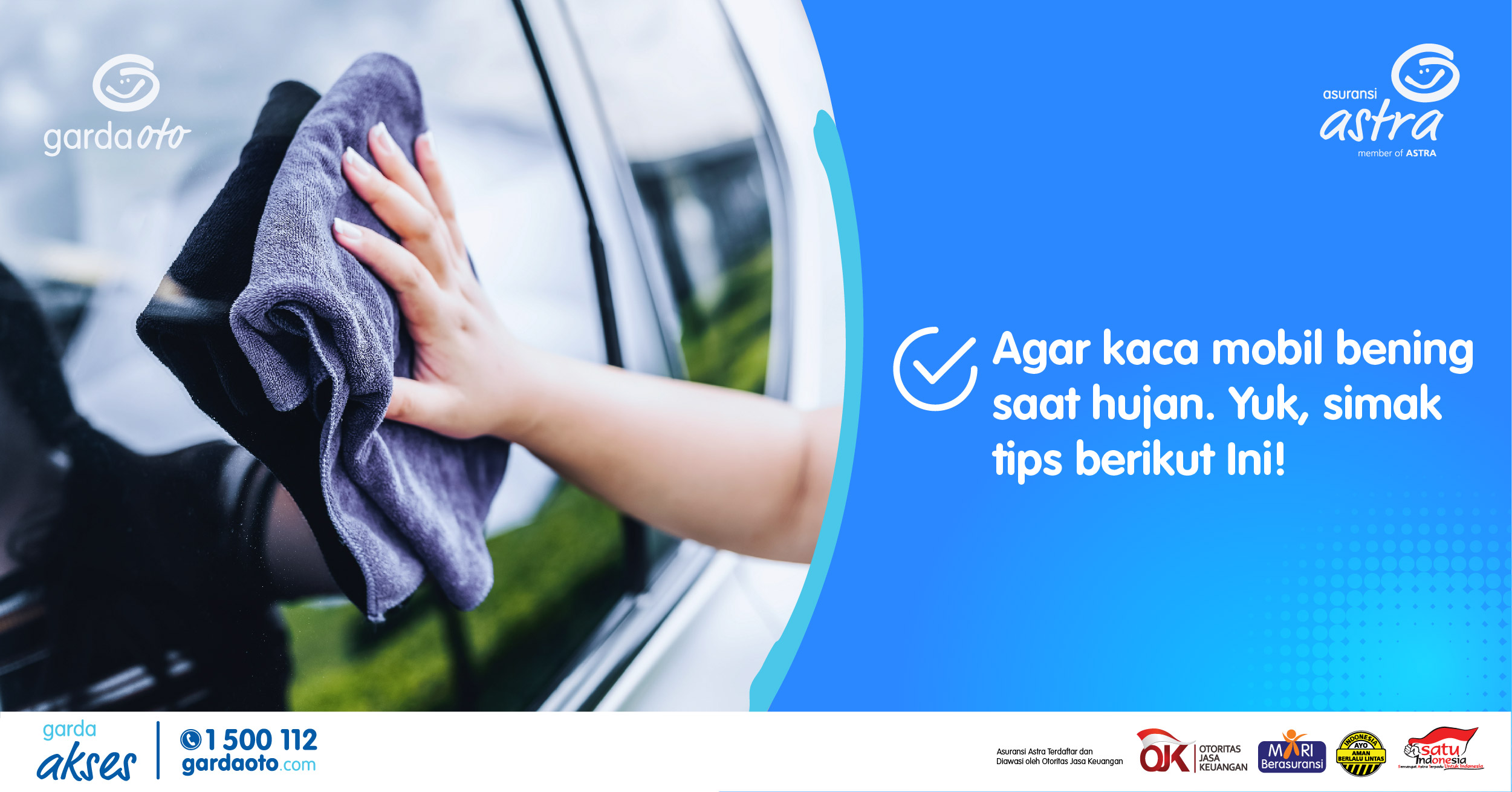 Agar Kaca Mobil Bening Saat Hujan, Simak Tips Ampuh Ini!