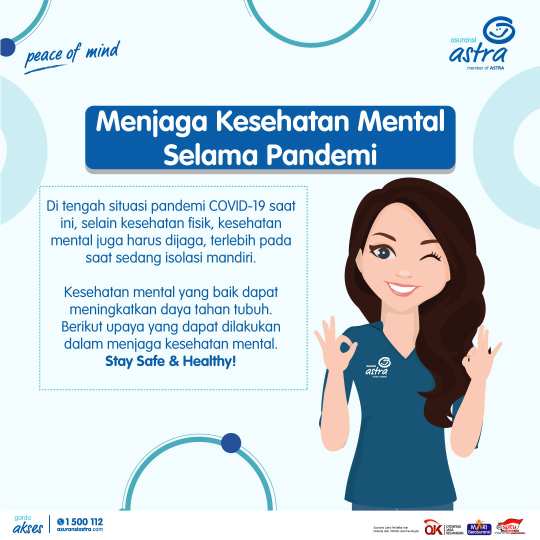 INFOGRAFIS #POMinfo: Menjaga Kesehatan Mental Selama Pandemi