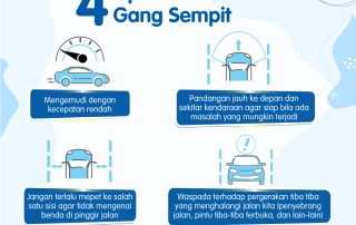 #POMinfo: Tips Berkendara di Gang Sempit