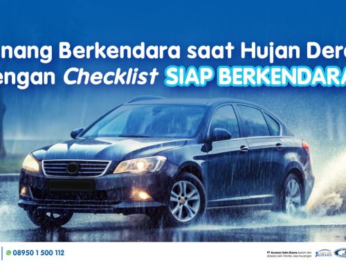 Tenang Berkendara saat Hujan Deras dengan Checklist SIAP BERKENDARA!